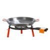 Paella Pan 46cms w Stand & Gas Burner (Valencia Set) Garcima