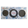 Enamelled Tapas Set of Paella Pans Garcima