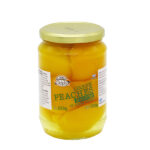 Peach Halves in Syrup Greek 680gm Delphi